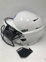 New  Schutt XR1 Softball Batter's Helmet, One Size Fits Most Junior White
