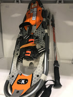 New Other Yukon Advanced Snowshoe - 930 - Orange Includes Poles and Carry bag