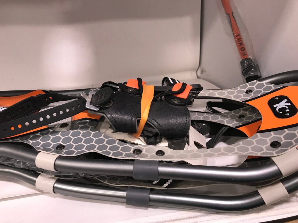 New Other Yukon Advanced Snowshoe - 930 - Orange Includes Poles and Carry bag