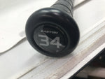 Used 2023 Easton Maxum Ultra BBCOR Baseball Bat -3 Black/Gold 34/31