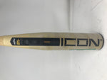 New 2025 Rawlings Icon USA Baseball Bat 2-Piece Composite 2 5/8" Tan/Black