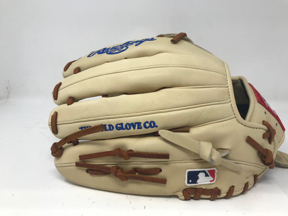 New Rawlings Heart of the Hide 12.75" Outfield Glove RHT Camel/Royal
