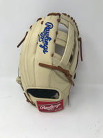 New Rawlings Heart of the Hide 12.75" Outfield Glove RHT Camel/Royal