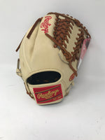 New Rawlings Heart of the Hide 11.75" RHT Infield Glove Infield Camel/ Brown
