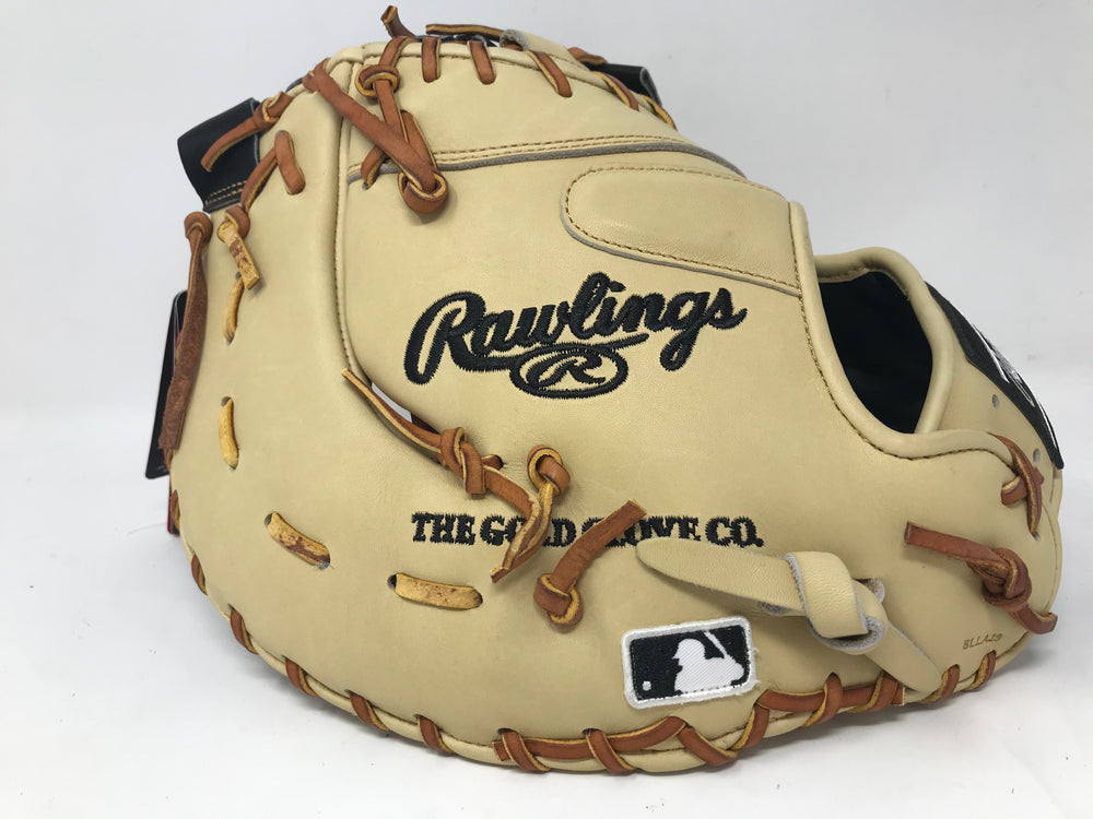 New Rawlings Heart Of The Hide 13" First Base Mitt RHT Camel/Black/Brown