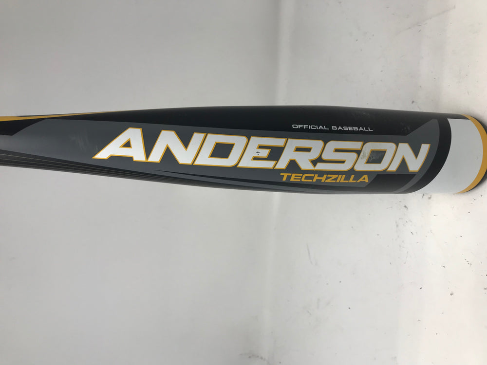 New Anderson Techzilla 2021 (-8) USSSA Baseball Bat Aluminum Black/Yel ...