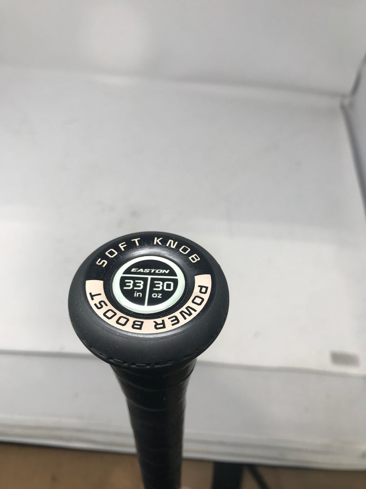 Used Easton Split BBCOR Baseball Bat 33/30 -3 Hybrid Balanced Power Tan/Black