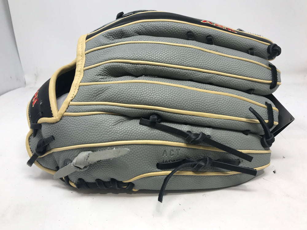New Wilson A2K Outfield Baseball Glove 12.75Inch LHT Gray/Black/Red  H-Web