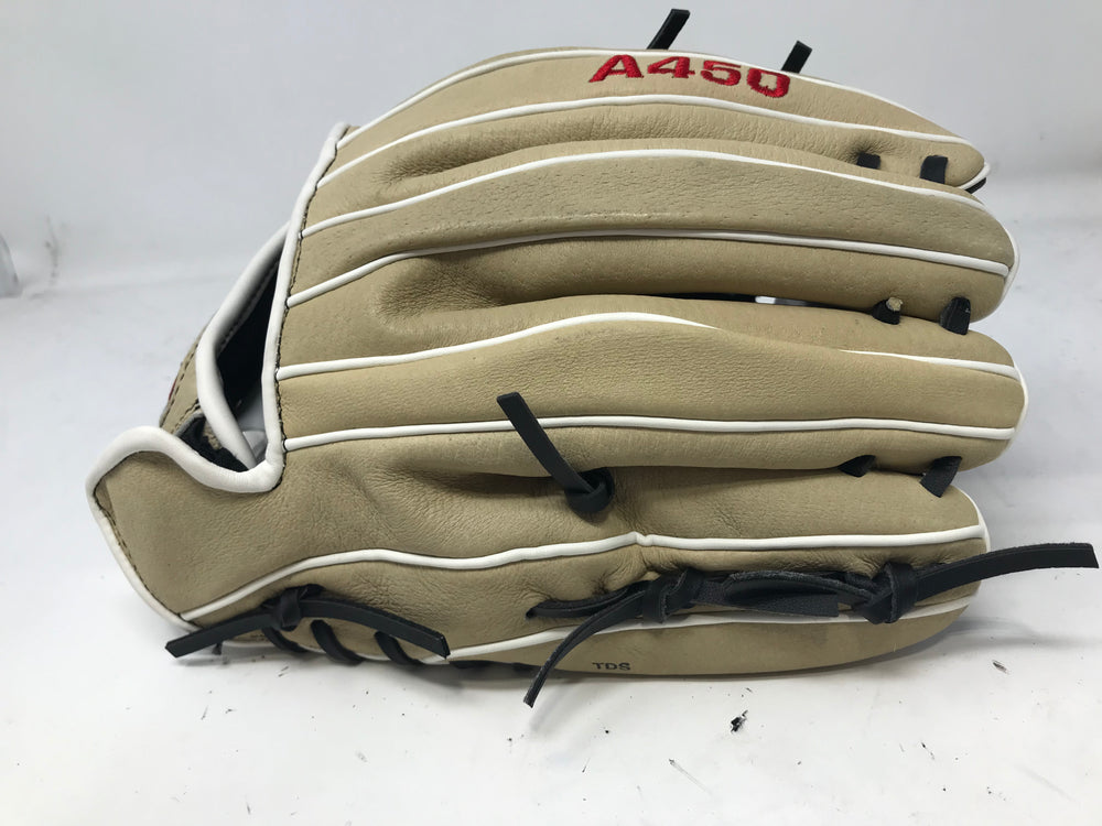 New Wilson Youth A450 11.5" Infield Baseball Glove LHT Tan/Black