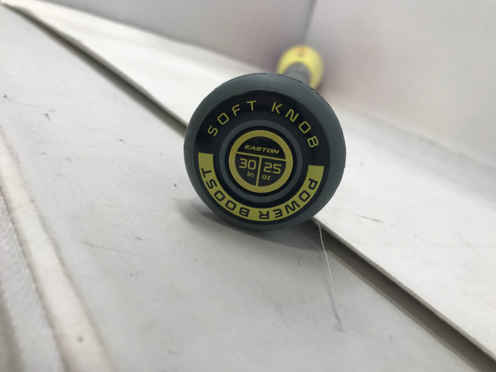 Used 2024 Easton Hype Fire USSSA Baseball Bat 30/25, 2 3/4 Barrel Yellow/Red