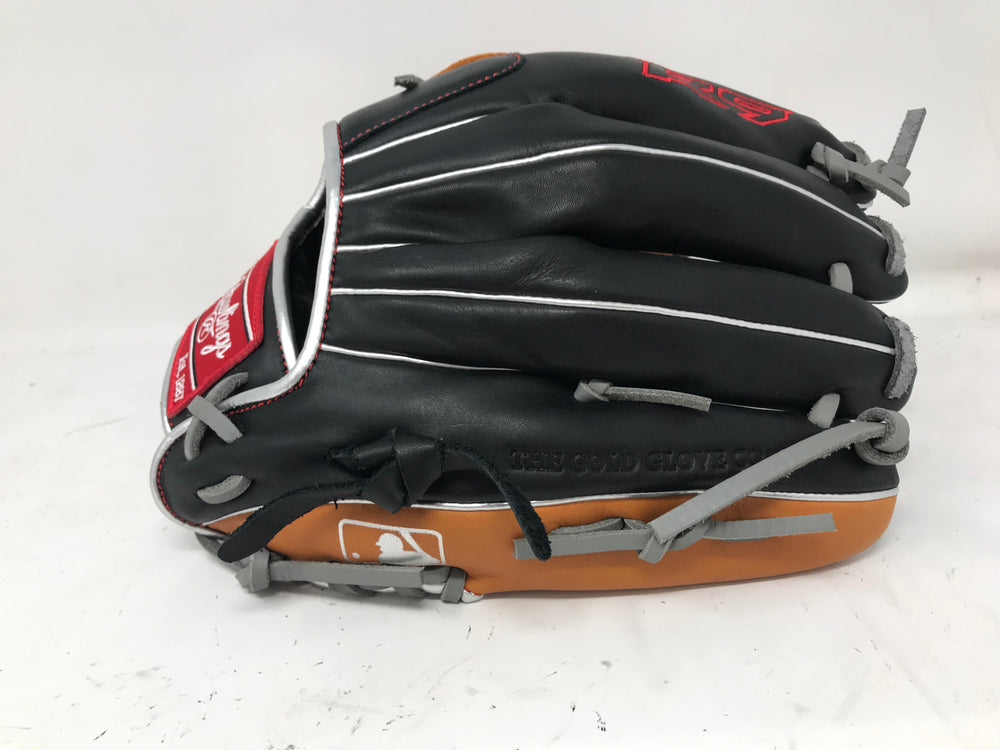 New Rawlings R9 Youth Contour FIT Baseball Glove 12 Inch LHT Black/Brown