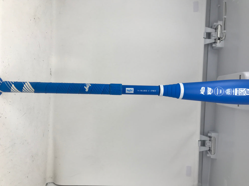 Used Rawlings Mantra 2.0 Fastpitch Softball Bat -10 RFP3M10 Blu/Wht 34/24 2023