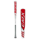 New MARUCCI CATX BBCOR -3 Aluminum Baseball BAT, 2 5/8" Barrel White/Red