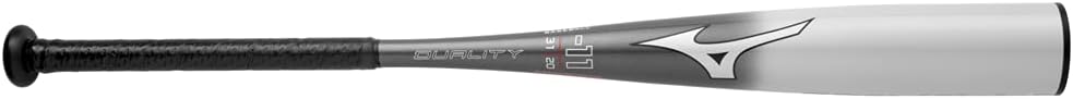 New Mizuno B22-DUALITY -11 Big Barrel Youth USA Baseball Bat Silver/Black