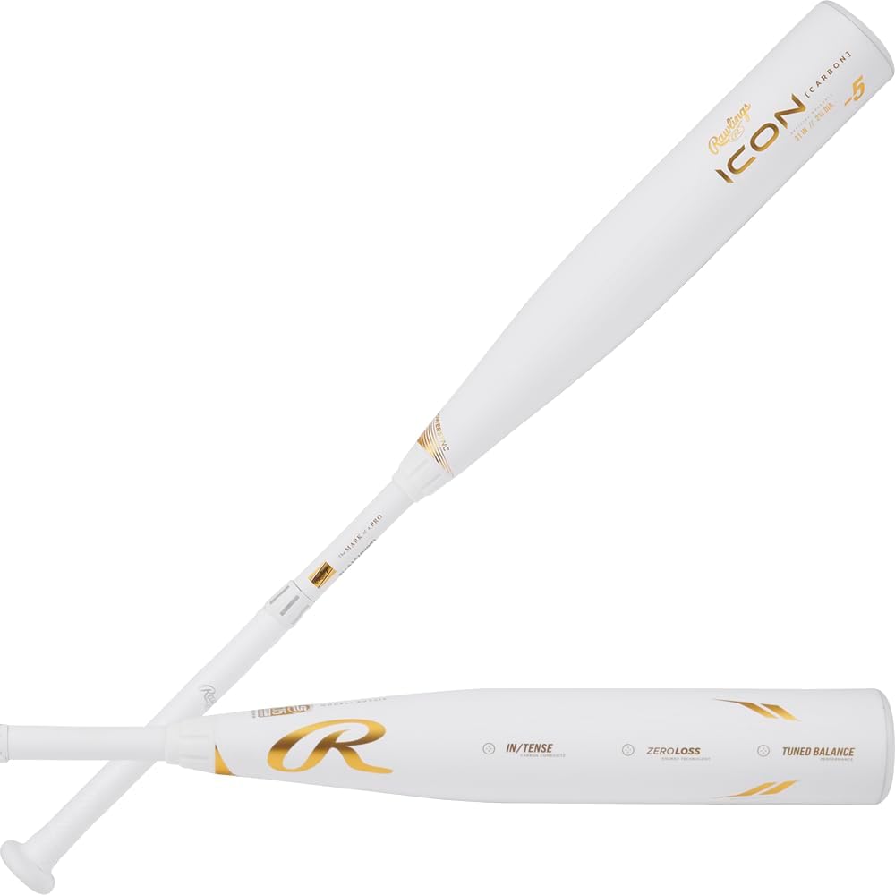 New Rawlings 2024 ICON Baseball Bat USSSA  2 3/4" Barrel 2 Pc. Composite
