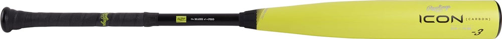 New Rawlings 2024 ICON Baseball Bat BBCOR -3 2 5/8" Barrel 2 Pc. Composite