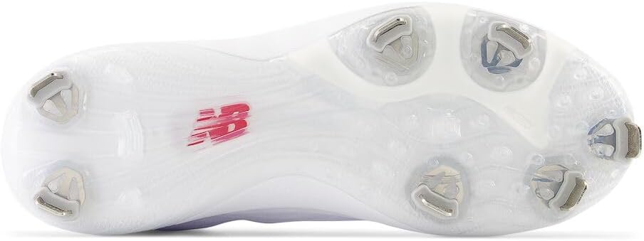 New New Balance Womens FuelCell Fuse V4 Metal Cleat Size 7 White/Gray/Black