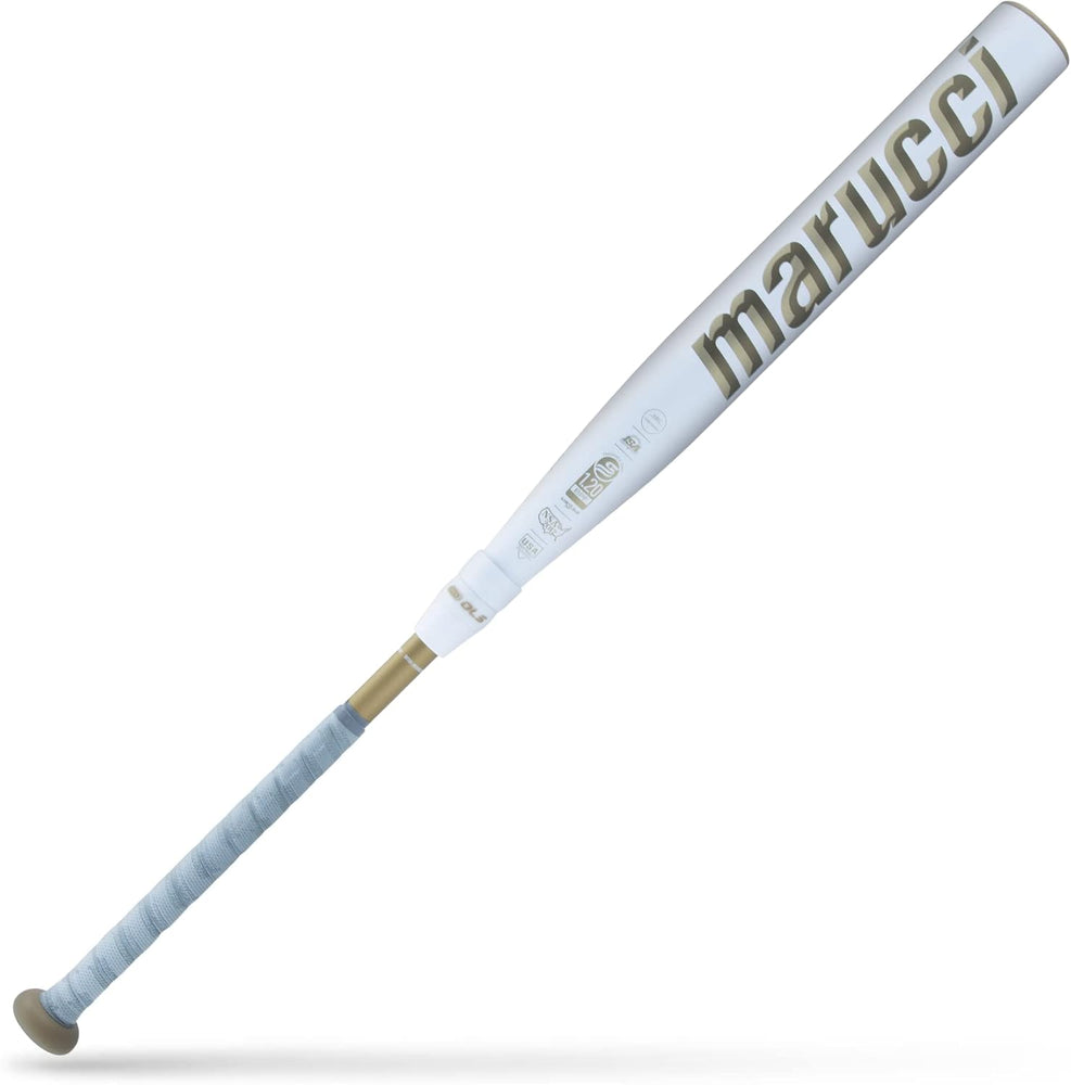 New Marucci Echo Connect DMND Fastpitch Softball Bat 2 Piece White/Gold