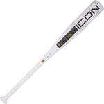 New Rawlings | 2025 | ICON Baseball Bat | USSSA White