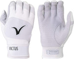 New Victus Debut 2.0 Batting Gloves Adult Small White/Black Show Series