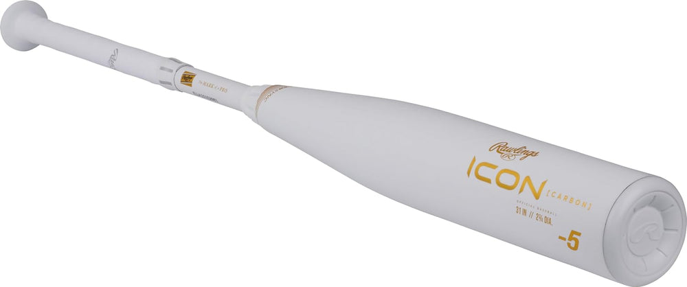 New Rawlings 2024 ICON Baseball Bat USSSA  2 3/4" Barrel 2 Pc. Composite
