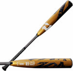 New DeMarini 2022 Zoa (-3) BBCOR Baseball Bat Gold/Black