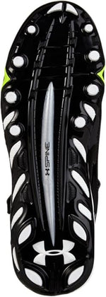 New Other Under Armour Men's UA Spine Fierce Mid MC Football Cleats 9.5 Black/White