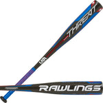 New Rawlings Threat USA Baseball Bat -12 1 Pc. Composite 2 5/8 Barrel