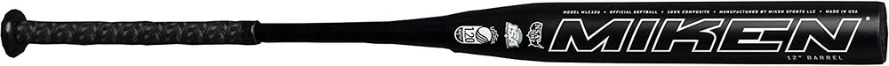 New Miken 2021 Last Call USSSA Maxload Slowpitch Softball Bat Black/White