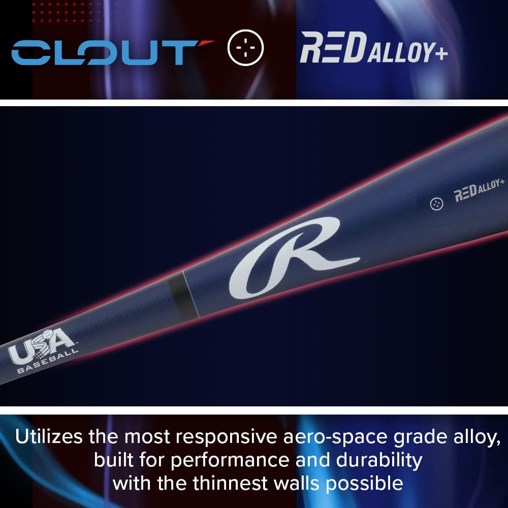 New Rawlings | CLOUT Baseball Bat | 2023 | USA | -10