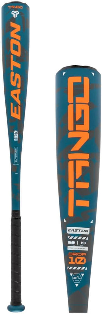 New 2025 Easton Tango -10 USSSA Baseball Bat: EUT5TNG10 Blue/Black