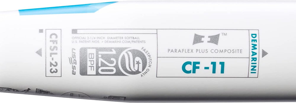 New Other 2023 DeMarini CF® Fastpitch Softball Bat 31/20 Two-Piece Composite