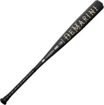 New DeMarini 2025 The Goods™ One Piece (-3) BBCOR Baseball Bat Black/Gold