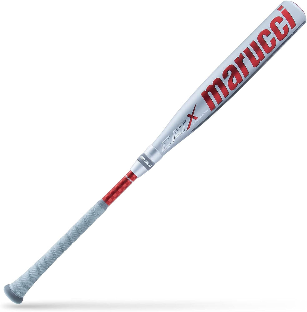 New Marucci CATX Composite BBCOR Baseball Bat 2 5/8 Barrel Red/Silver