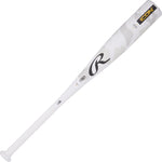 New Rawlings | 2025 | ICON Baseball Bat | USSSA White