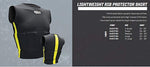 New Schutt Sports Lightweight Youth Football Rib Protector Shirt Large Blk/Yll