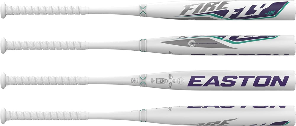 Easton | Firefly Fastpitch Softball Bat | Approved for All Fields | -12 Drop | 2 Pc. Composite