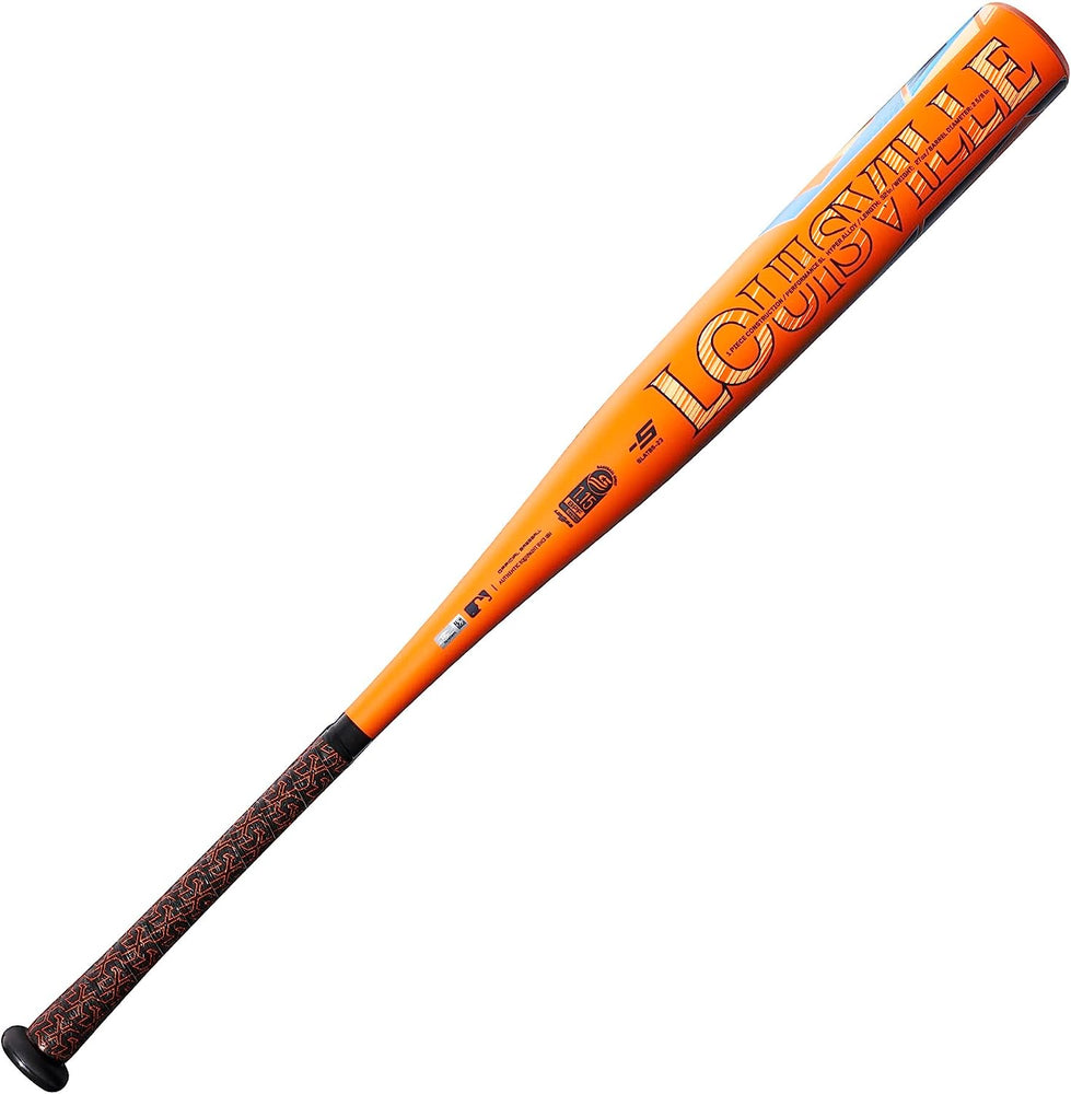 New Louisville Slugger 2023 Atlas (-5) USSSA Baseball Bat Orange/Blue