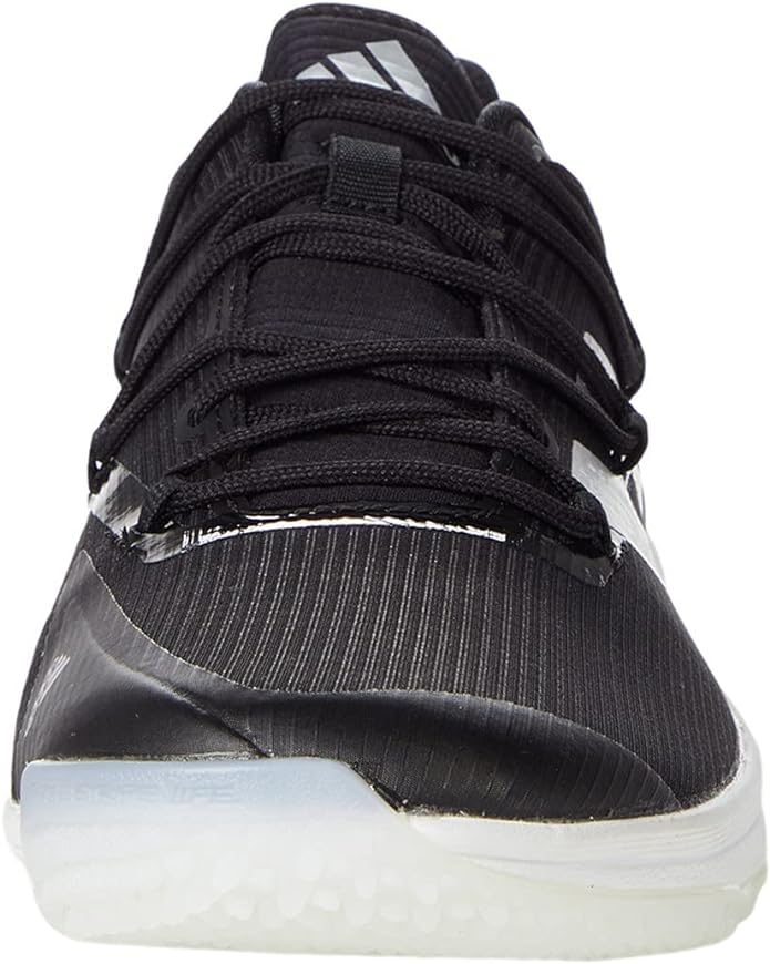New Other adidas Men's Adizero Afterburner 8 Turf Baseball Shoe, Black/Silver Metallic/White, 8