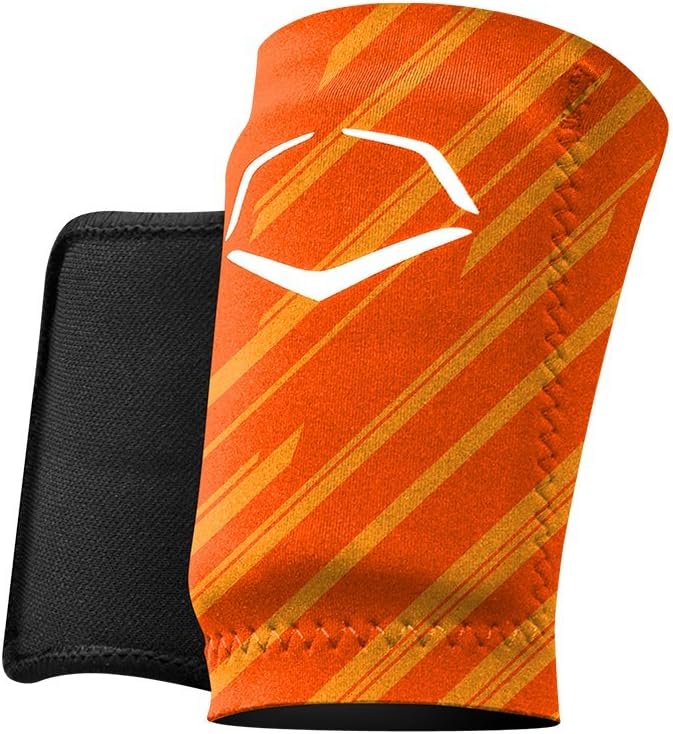 New Evoshield Protective Wrist Guard Guard Orange/White Large Custom M ...
