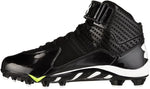 New Other Under Armour Men's UA Spine Fierce Mid MC Football Cleats 9.5 Black/White