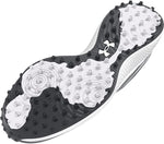 New Under Armour Men's Yard Low Turf Baseball Cleat Shoe, (001) Black/Black/White, 10