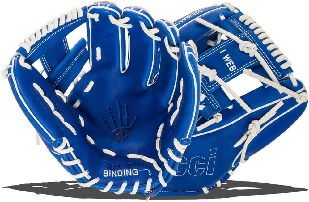 New Marucci Nightshift 11.75 Inch Baseball Glove Blueprint 44A2 RHT Blue/White