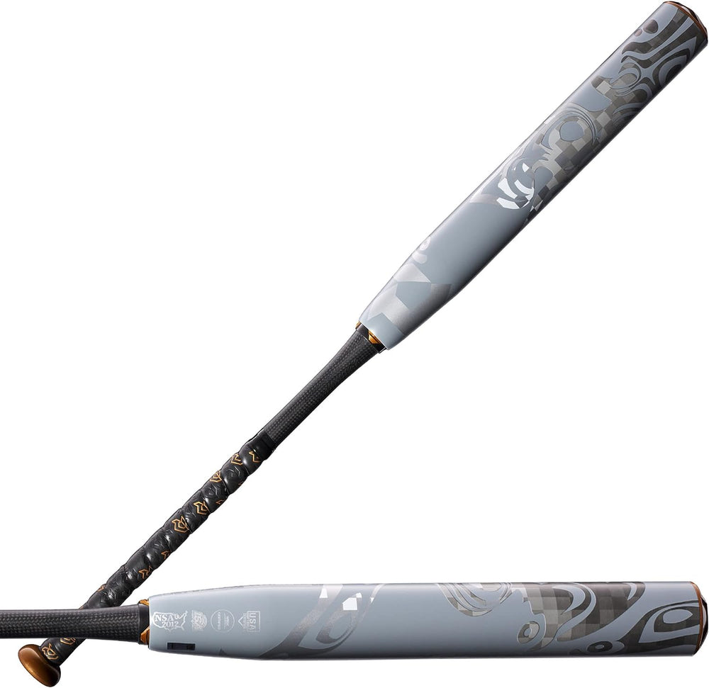 New, Other 2023 DeMarini Whisper -9 Fastpitch Softball Bat Grey/Bronze