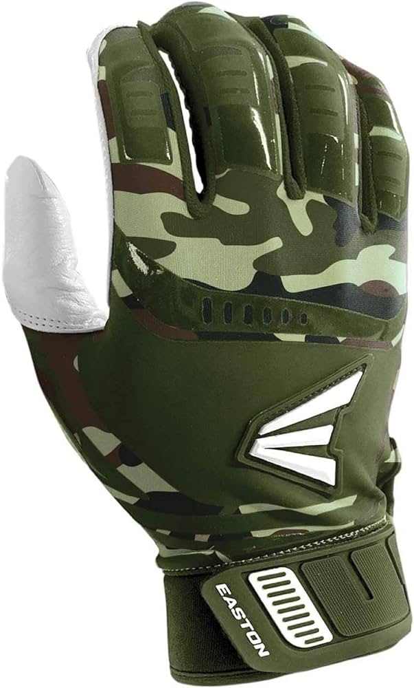 New EASTON WALK-OFF Batting Glove Series, Adult Pair X-Large Army Camo