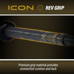 New Rawlings 2023 ICON Baseball Bat USSSA 2 Pc Composite -10 Black/Metal