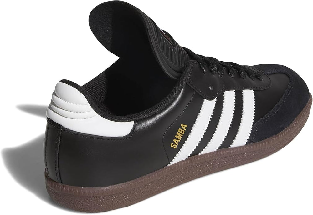New adidas Boy's Samba Classic Soccer Shoe, Black/White/Black, 2.5 Little Kid