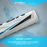 Easton | 2023 | Ghost Double Barrel Fastpitch Softball Bat | Approved for All Fields | -11 2 Pc. Composite