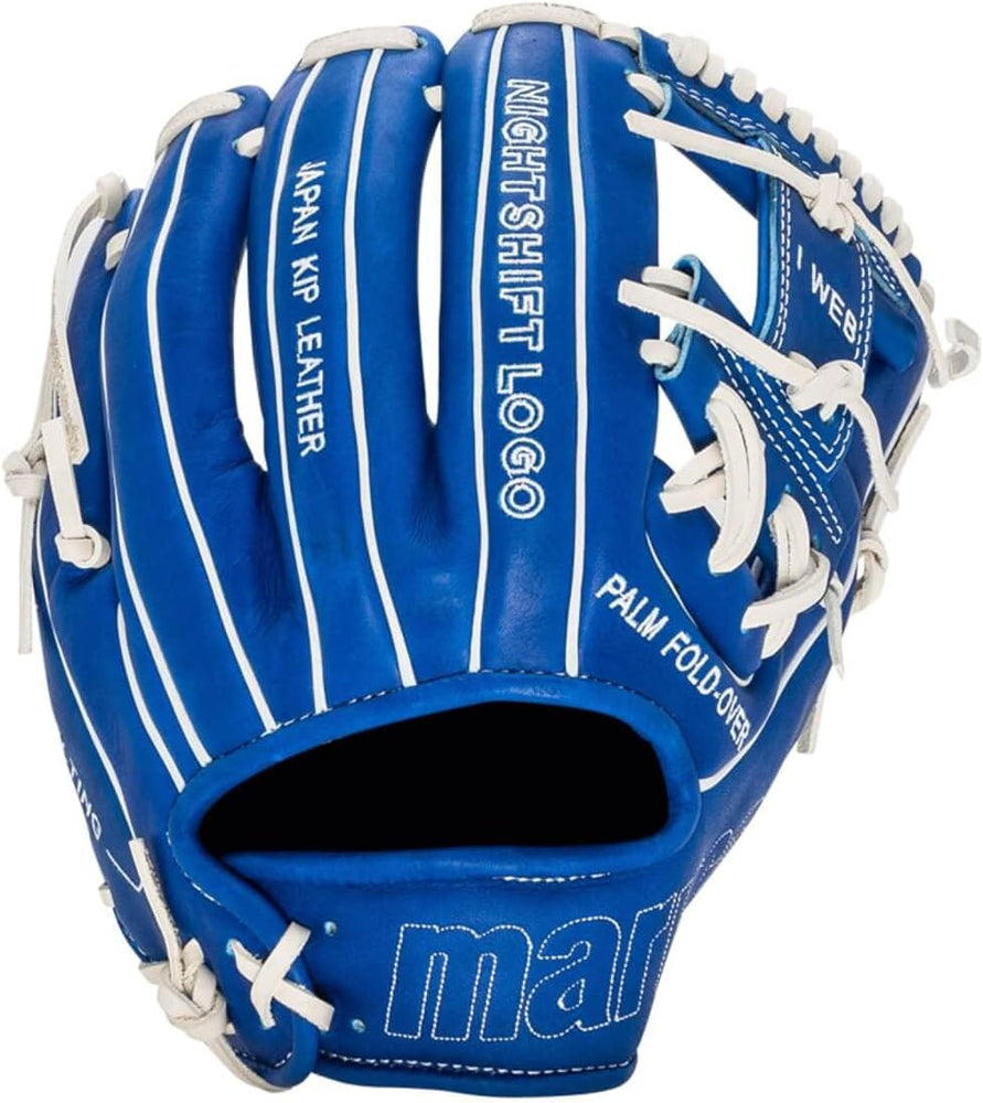 New Marucci Nightshift 11.75 Inch Baseball Glove Blueprint 44A2 RHT Blue/White