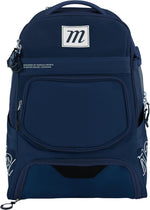 New Marucci RANGR BAT PACK 12.5"W x 10"D x 19"H Navy/Black Holds 4 Bats
